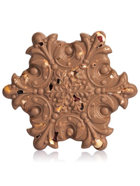 Milk chocolate product LAVIVA CHOCOLATE Snowflake