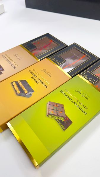 Дубайский шоколад карамель и катаифи LАVIVA CHOCOLATE, 200г UA-0312 фото