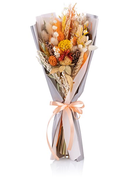 Букет сухоцветов LAVIVA CHOCOLATE Bouquet Orange большой UA-0204 фото