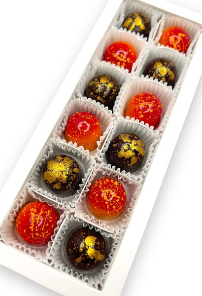 Chocolate candies with filling LAVIVA CHOCOLATE Fresco red, 180g