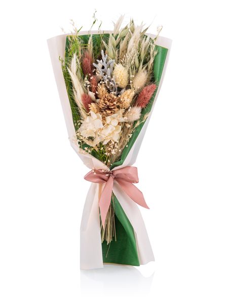 Букет сухоцвітів LAVIVA CHOCOLATE Bouquet Pink pastel великий UA-0205 фото