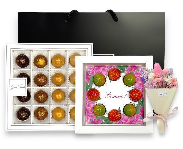 Gift set LAVIVA CHOCOLATE Ukrainian spring