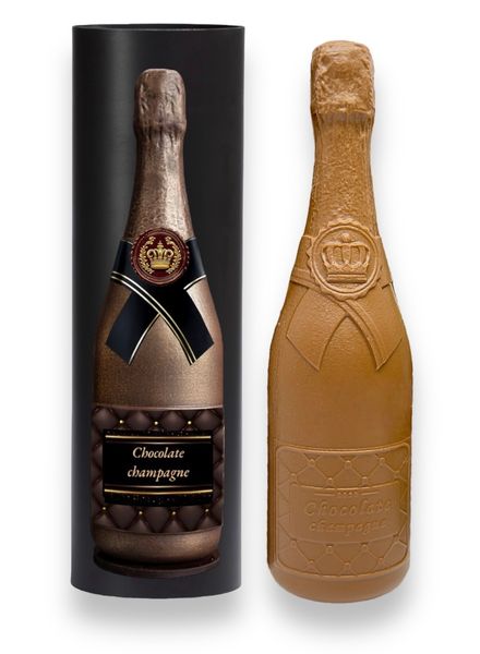 Dubai chocolate and champagne set LAVIVA CHOCOLATE