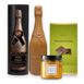 Dubai chocolate and champagne set LAVIVA CHOCOLATE