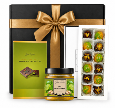 Dubai chocolate set Repriza LAVIVA CHOCOLATE