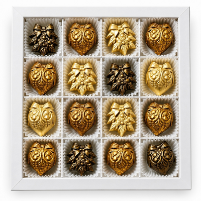 Конфеты шоколадные LAVIVA CHOCOLATE Новогодние игрушки, 240г UA-0404-1 фото