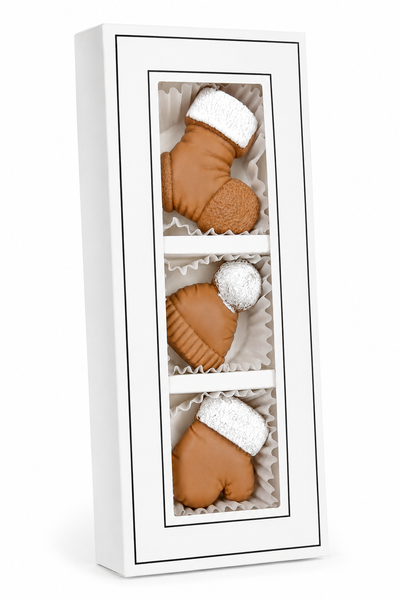 Цукерки шоколадні LAVIVA CHOCOLATE Новорічні іграшки, 80г UA-0405 фото