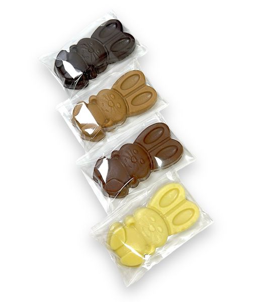 Dark chocolate Bunny LAVIVA CHOCOLATE