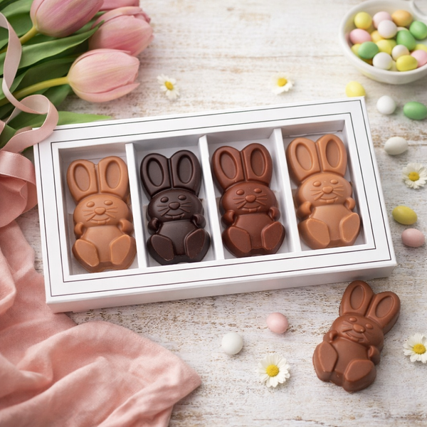 Dark chocolate Bunny LAVIVA CHOCOLATE, 25 g