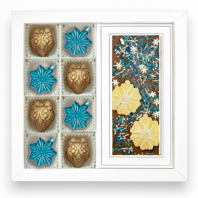 Конфеты шоколадные LAVIVA CHOCOLATE Новогодние игрушки, 200г UA-0999 фото