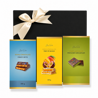 Dubai chocolate set Triada LAVIVA CHOCOLATE, 600 g