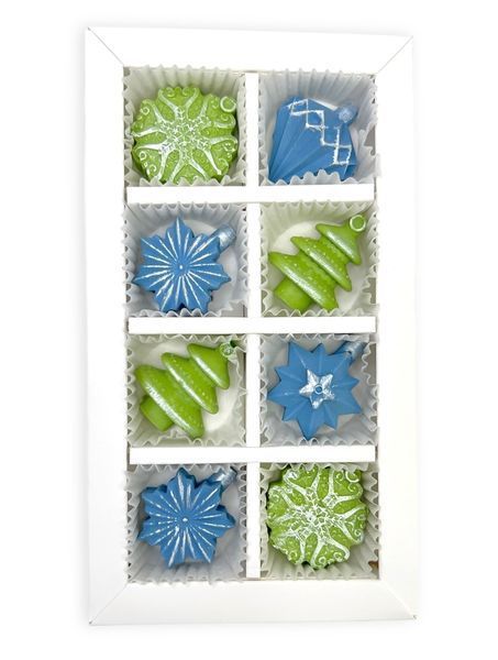 Chocolate candies LAVIVA CHOCOLATE Christmas toys 8 pc , 100g