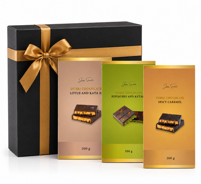 Дубайський шоколад набір Trio LAVIVA CHOCOLATE UA-0320 фото