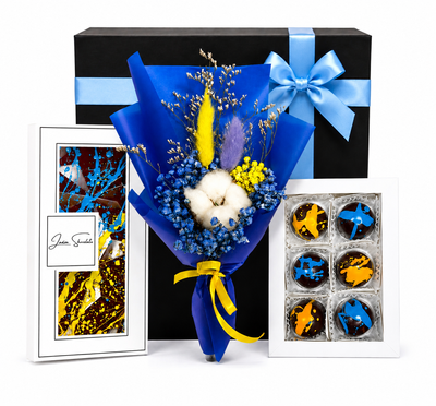 Gift set LAVIVA CHOCOLATE Ukrainian Heart