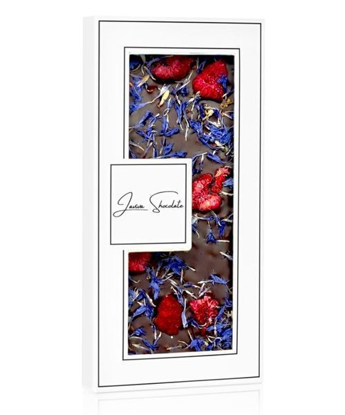 Dark Chocolate no sugar LAVIVA CHOCOLATE Cornflower