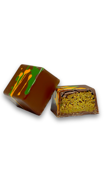 Цукерки Дубайський шоколад LAVIVA CHOCOLATE, 80г UA-0324 фото