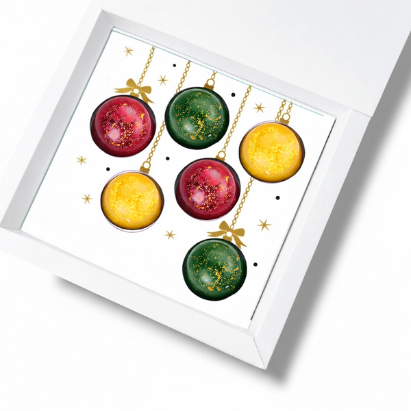 Chocolate candies LAVIVA CHOCOLATE Christmas ball, 90g