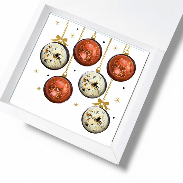 Chocolate candies LAVIVA CHOCOLATE Christmas ball, 90g