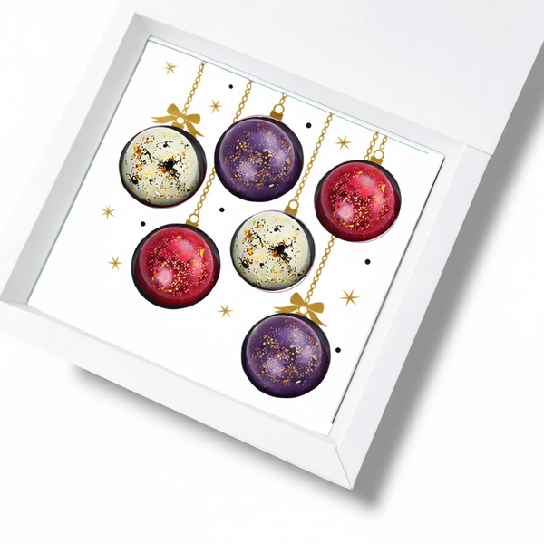 Chocolate candies LAVIVA CHOCOLATE Christmas ball, 90g