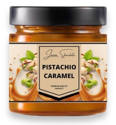 Salted caramel with pistachio LAVIVA CHOCOLATE, 200gr