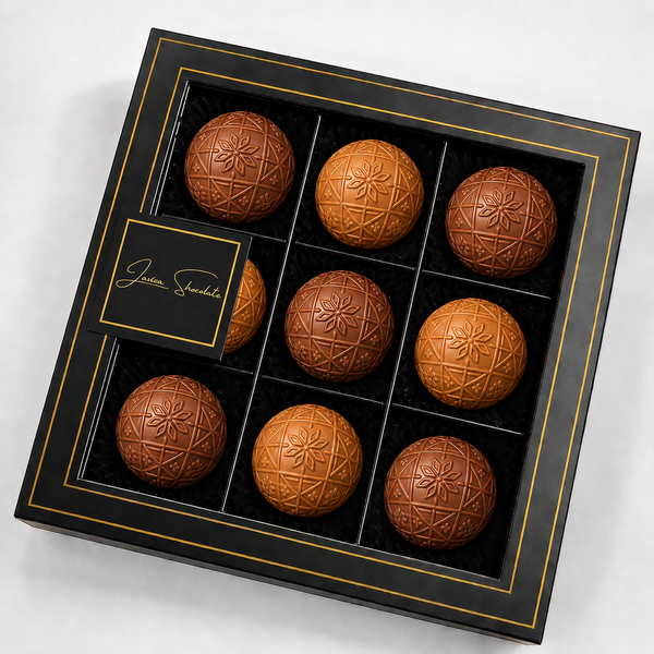 Цукерки шоколадні з начинкою LAVIVA CHOCOLATE Орнамент, 130г UA-0611-2 фото