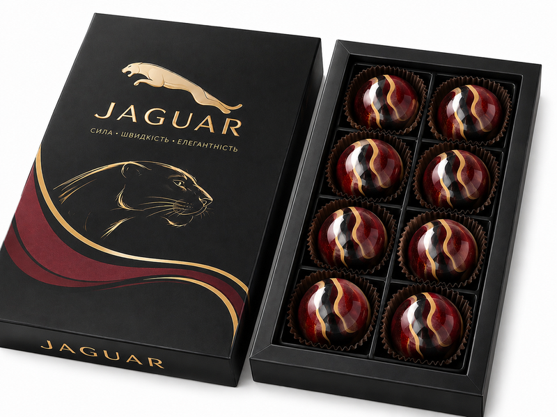 Цукерки індивідуальне виготовлення LAVIVA CHOCOLATE Brand UA-0333-21 фото