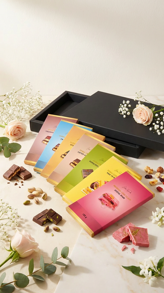 Дубайський шоколад набір Super Set LAVIVA CHOCOLATE 1кг UA-0100 фото