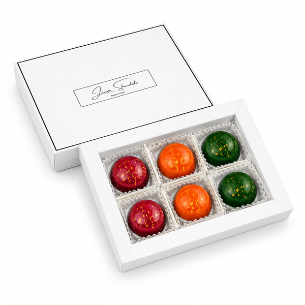 Цукерки шоколадні з начинкою LAVIVA CHOCOLATE Fruits, 90г UA-0005 фото