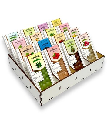 Chocolate box for 48 tablets