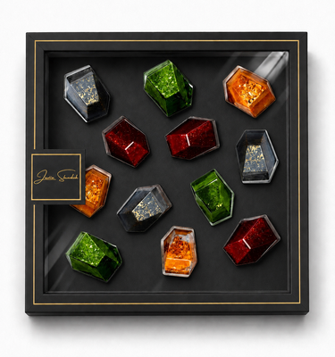 Цукерки шоколадні з начинкою LAVIVA CHOCOLATE Stone 12 шт, 130г UA-0661 фото