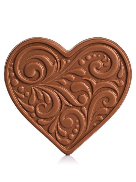 Milk chocolate product LAVIVA CHOCOLATE Heart