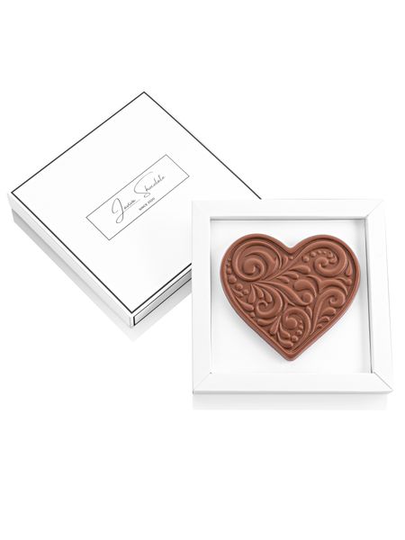 Milk chocolate product LAVIVA CHOCOLATE Heart