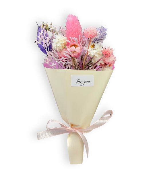 Букет сухоцвітів LAVIVA CHOCOLATE Bouquet For You mіni UA-0212 фото