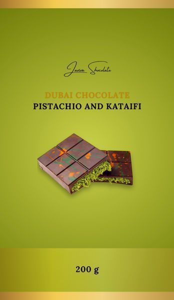 Дубайський шоколад набір Trendy LAVIVA CHOCOLATE, 580 г UA-0104 фото