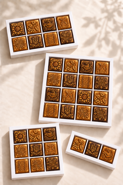 Конфеты шоколадные LAVIVA CHOCOLATE Код Нации, 310г UA-1240 фото