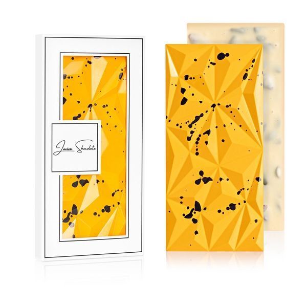 Шоколад белый LAVIVA CHOCOLATE Yellow rainbow UA-0035 фото
