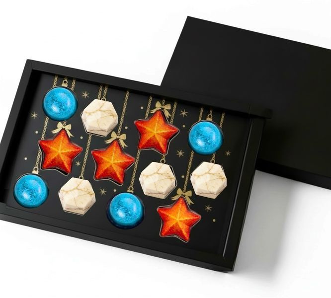 Цукерки шоколадні з начинкою LAVIVA CHOCOLATE Aurora 12 шт, 200г UA-0656 фото