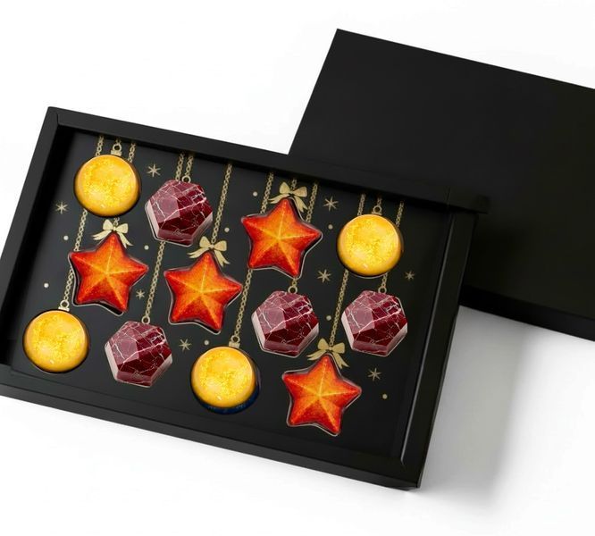 Цукерки шоколадні з начинкою LAVIVA CHOCOLATE Aurora 12 шт, 200г UA-0656 фото