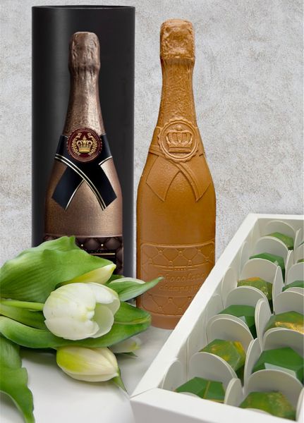 Chocolate champagne