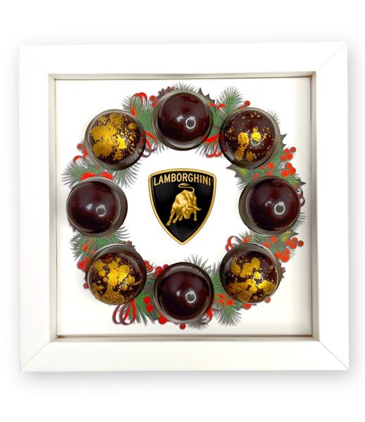 Set of 8 chocolate candies Cristmas Brand