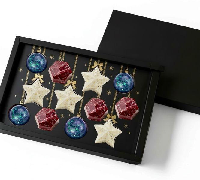 Конфеты шоколадные с начинкой LAVIVA CHOCOLATE Aurora 12 шт, 200г UA-0655 фото