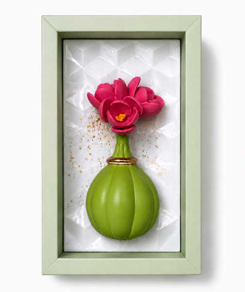 Сhocolate product Vase with flowers LAVIVA CHOCOLATE Brand