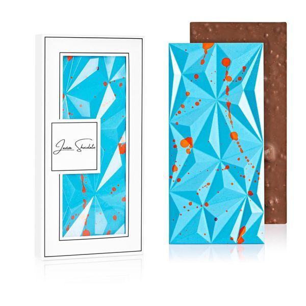 Шоколад молочный LAVIVA CHOCOLATE Blue rainbow UA-0030 фото