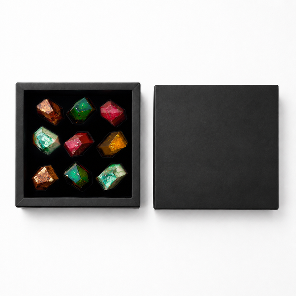 Цукерки шоколадні з начинкою LAVIVA CHOCOLATE Stone 9 шт, 100г UA-0653 фото