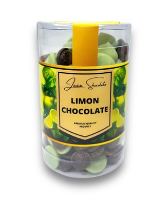 Шоколад фруктовий Limon & Dark chocolate, 160г UA-0072 фото