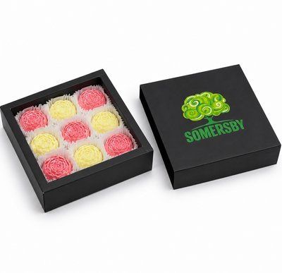 Set of chocolate candies Pink peony Brand