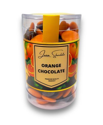 Шоколад фруктовий Orange & Dark chocolate, 160г UA-0073 фото