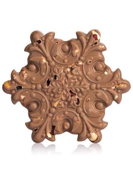Сніжинка із молочного шоколаду LAVIVA CHOCOLATE  UA-0022 фото