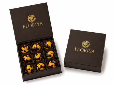 Set of 9 chocolate candies Brand