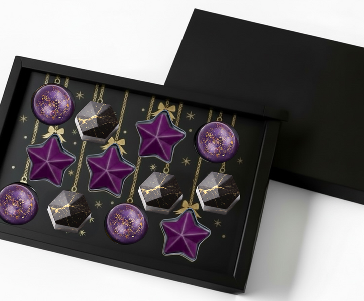 Цукерки шоколадні з начинкою LAVIVA CHOCOLATE Aurora 12 шт, 200г UA-0650 фото